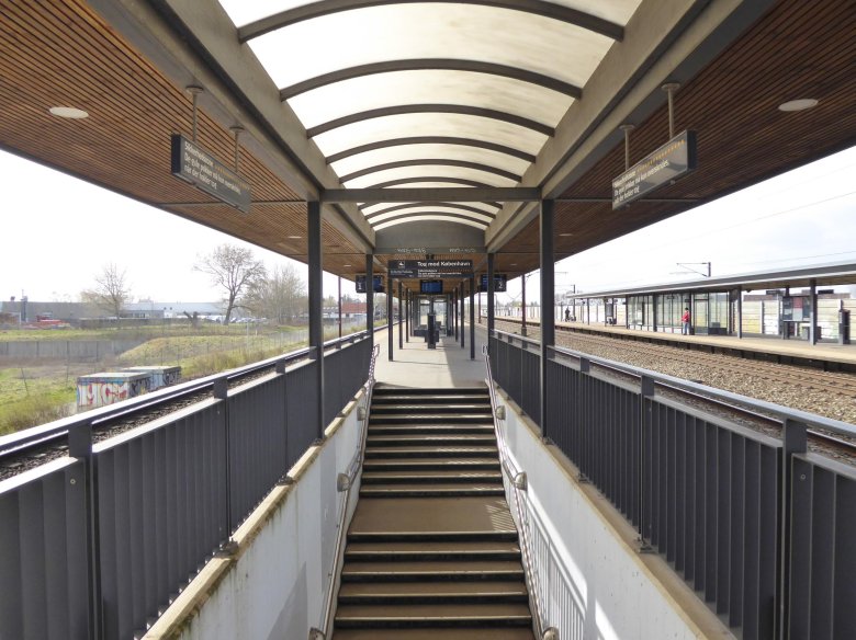 A railway station for two