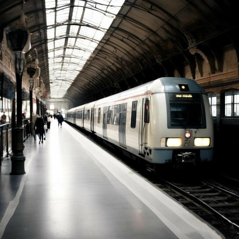 Вокзал поезд