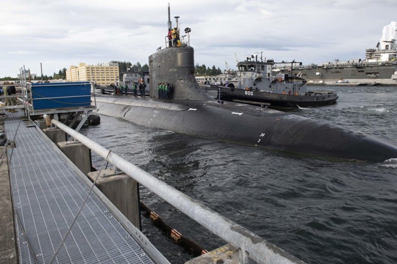 Подводная лодка uss connecticut
