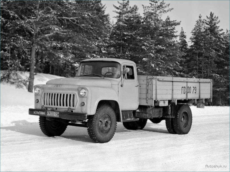 Грузовой автомобиль газ