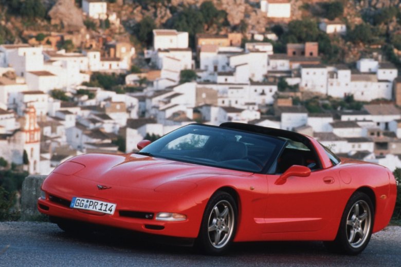 Chevrolet corvette c5 (тарга)