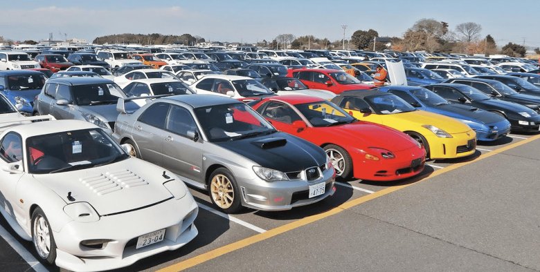 Автомобили с аукционов японии