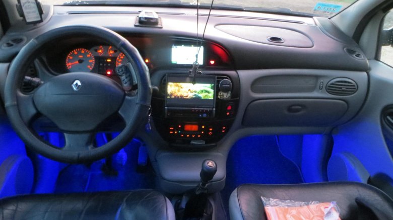 Renault scenic 2000 салон