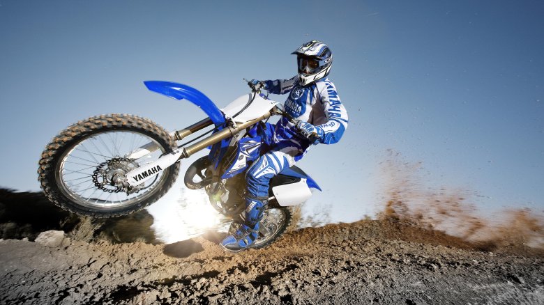 Кроссовый мотоцикл yamaha