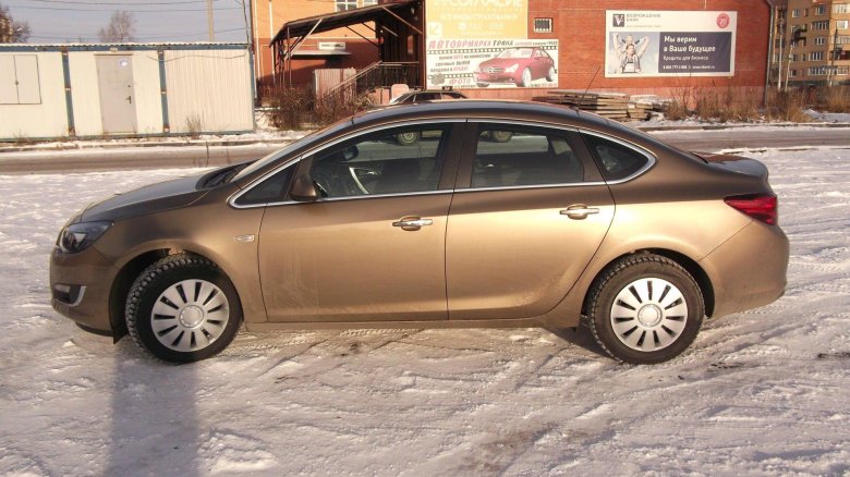 Opel astra j рестайлинг
