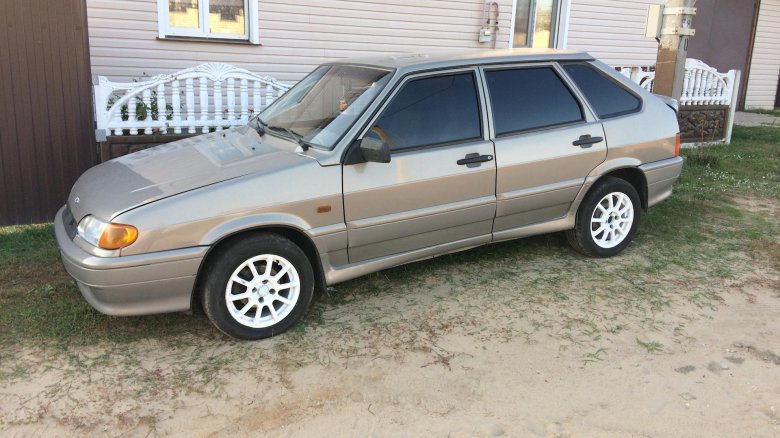 Ваз 2114 серо бежевый