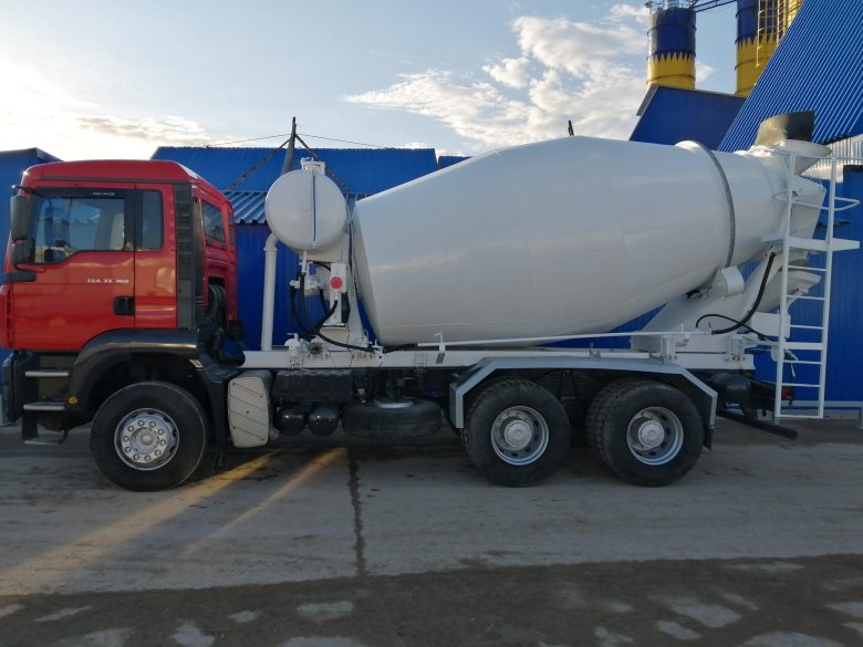 Автобетоносмеситель shacman