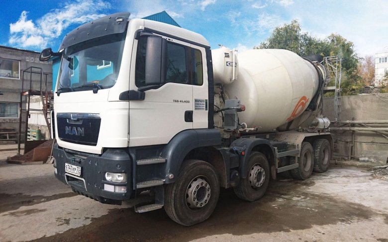 Man - tgs 41.400 автобетоносмесители