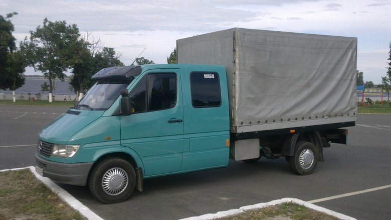 Мерседес спринтер дубль кабина бортовой