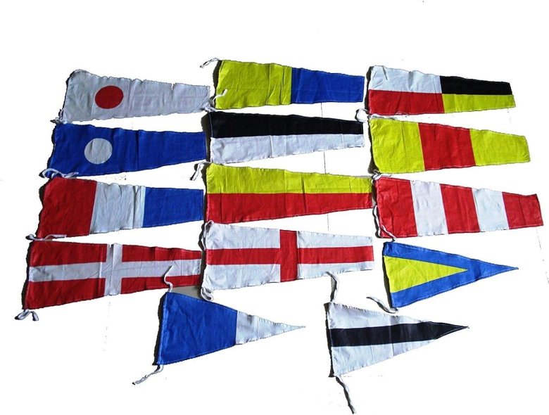 Флажки на кораблях