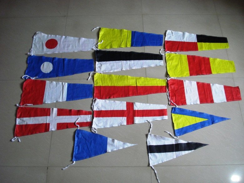 Сигнальные флаги морские
