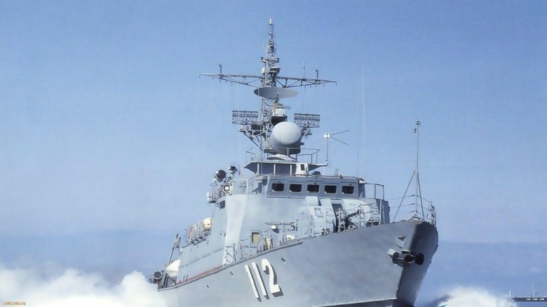 Военный российский корабль