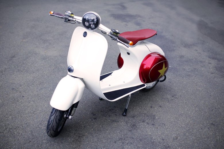 Электроскутер веспа