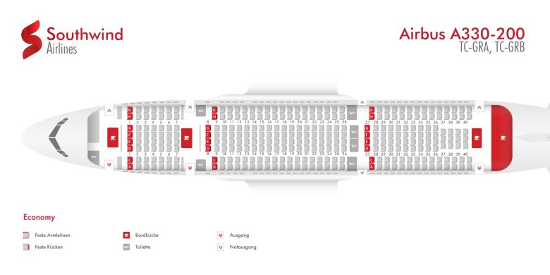 Схема самолета аэробус а330 норд винд