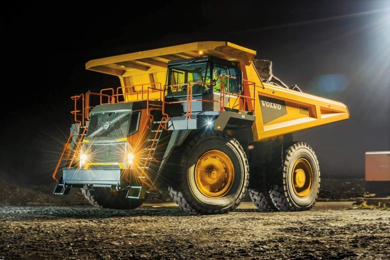 Карьерный самосвал вольво а-40