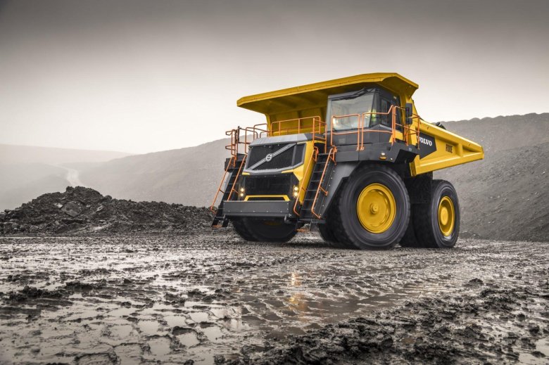 Карьерные самосвалы вольво