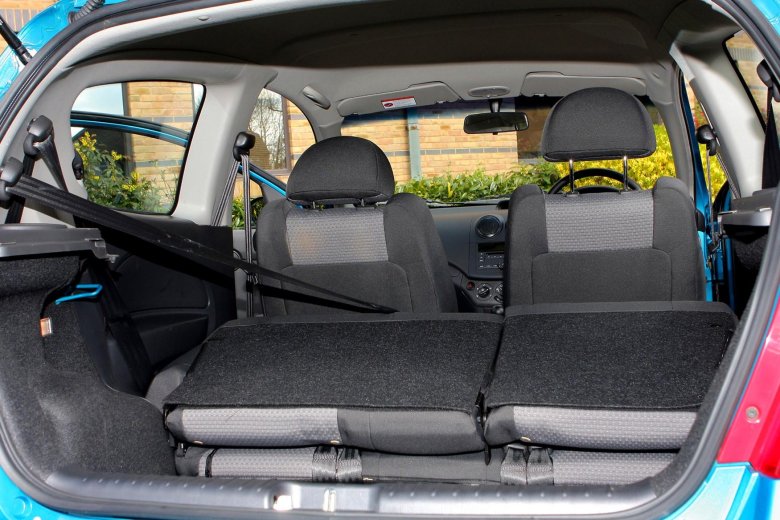 Chevrolet spark 2007 багажник