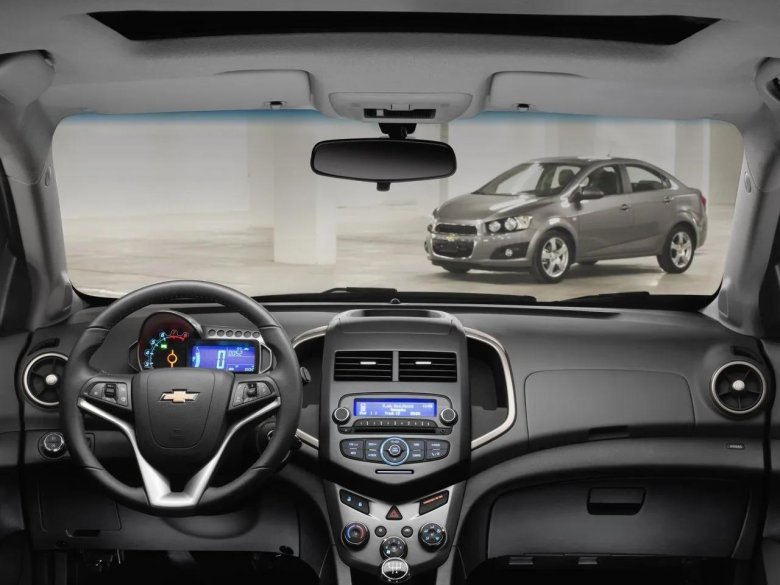 Chevrolet aveo 2014 салон
