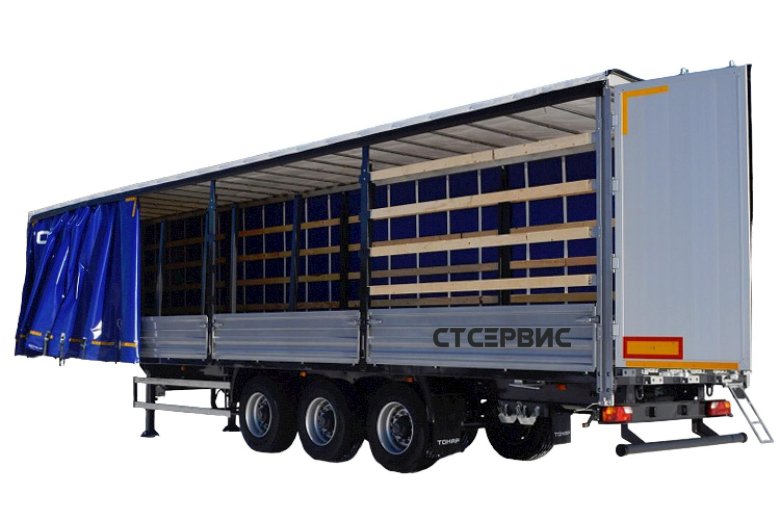 Бортовой полуприцеп тонар 9888