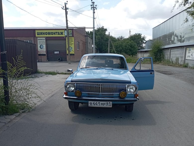 Голубая волга газ 24