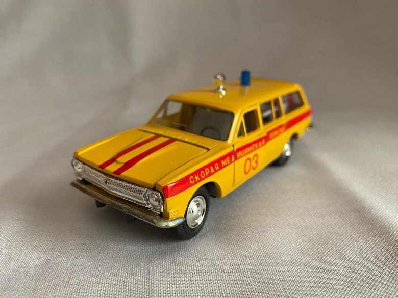 Газ 2402 скорая помощь 1/43