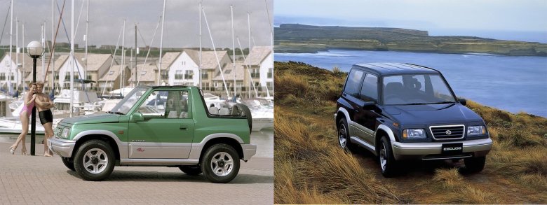 Сузуки эскудо 2 поколение