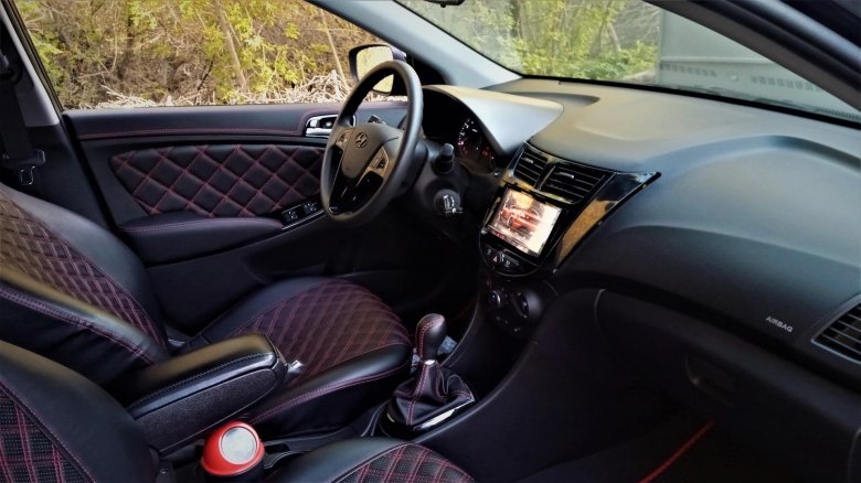 Hyundai solaris 2 тюнинг салона