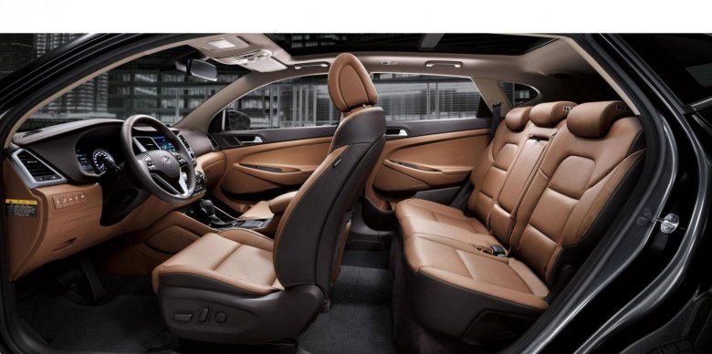 Hyundai tucson 2018 салон