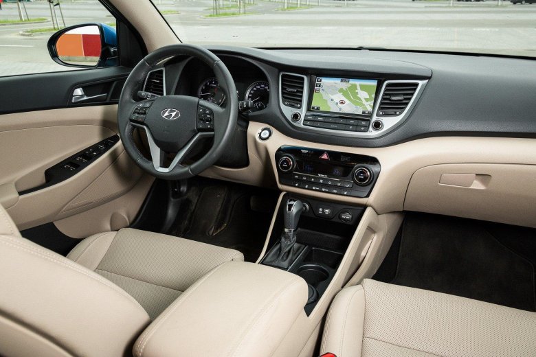 Hyundai tucson 2021 салон