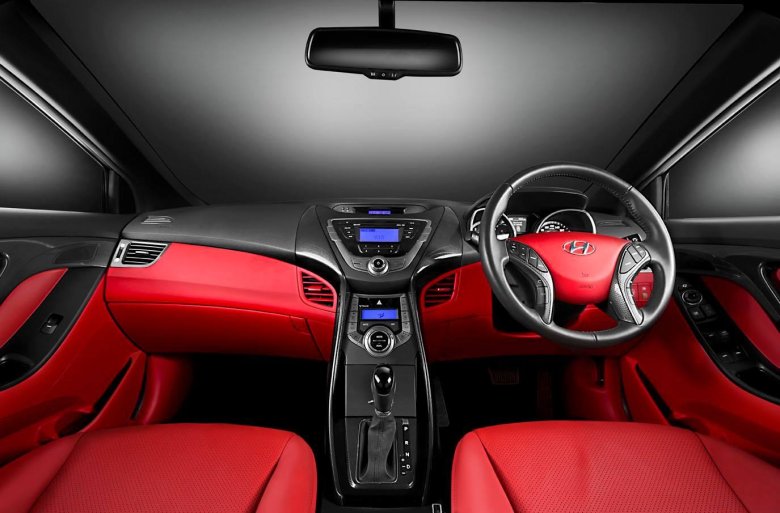 Hyundai elantra 2012 салон