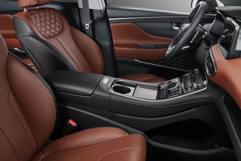 Hyundai santa fe 2022 салон