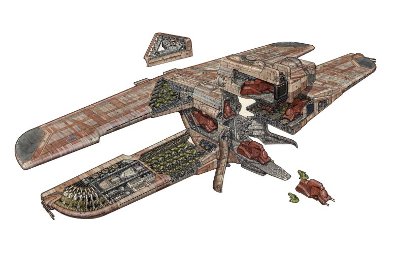 Star wars incredible cross sections