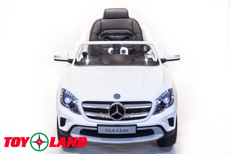 Электромобиль toyland джип mercedes benz gla r 653 белый