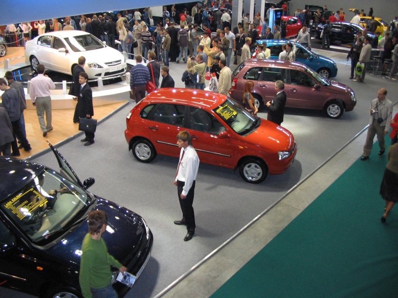 Московский автосалон 1998