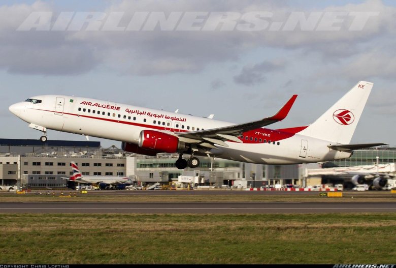 7t-vkc: air algérie boeing