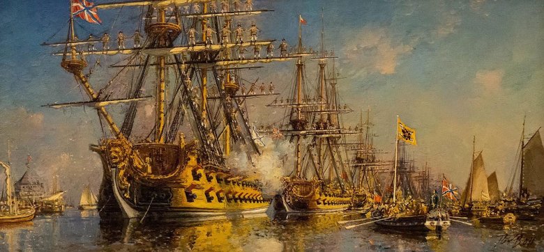 Военно морской флот петра 1