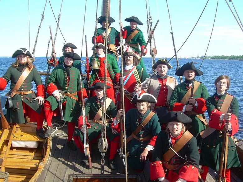 Армия петра великого пехота