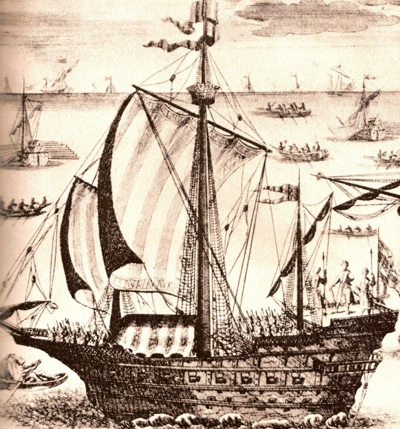 Первый корабль петра 1