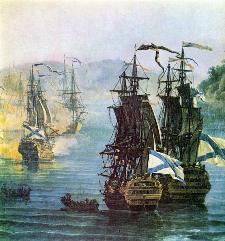 Морской флот петра 1