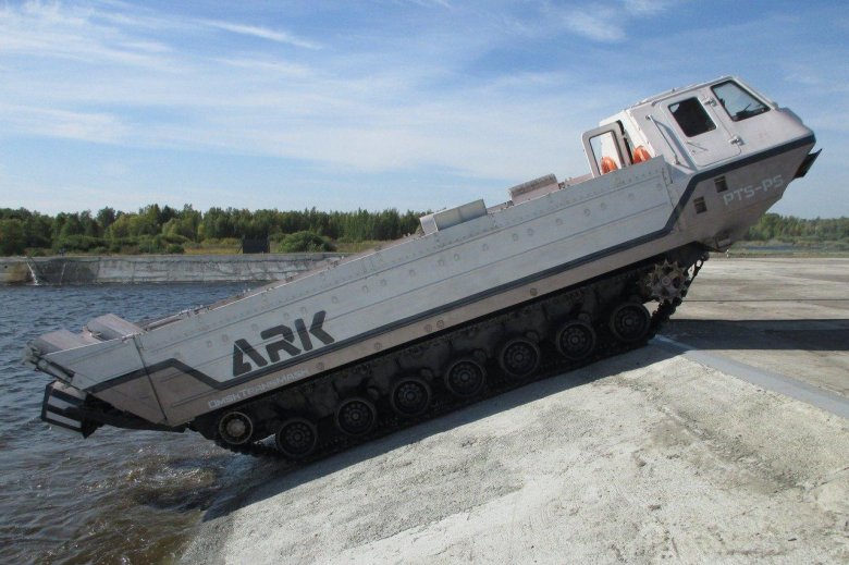 Вездеход-амфибия птс-пс