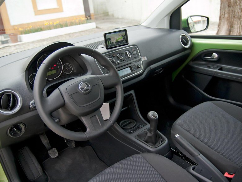 Шкода ситиго салон