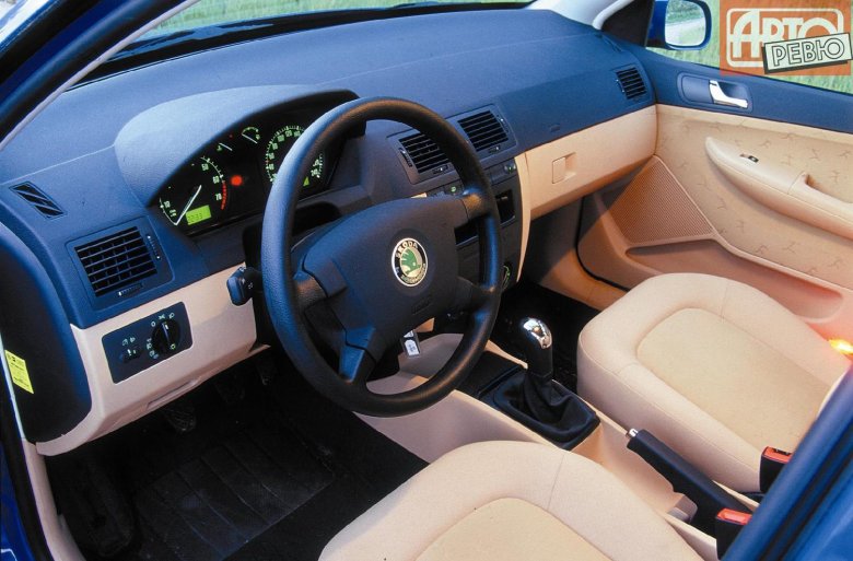 Шкода фабия 2004 салон