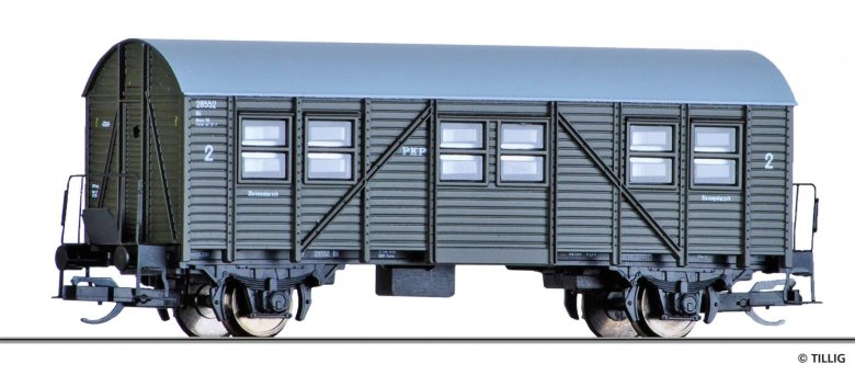 Крытый вагон roco 66646