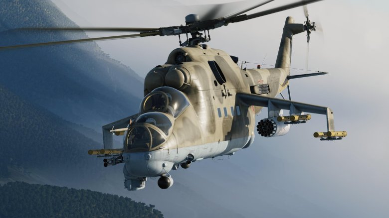 Вертолёт крокодил ми 24