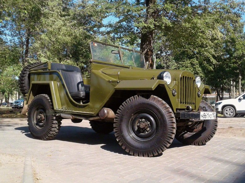 Газ-67б легковой автомобиль