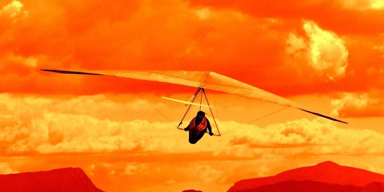 Полет на дельтаплане