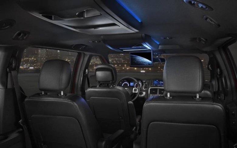 Dodge grand caravan 2008 салон