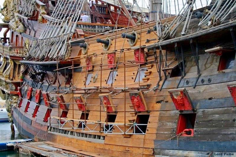 Испанский галеон 16 века