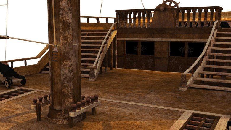 Пираты карибского моря черная жемчужина палуба