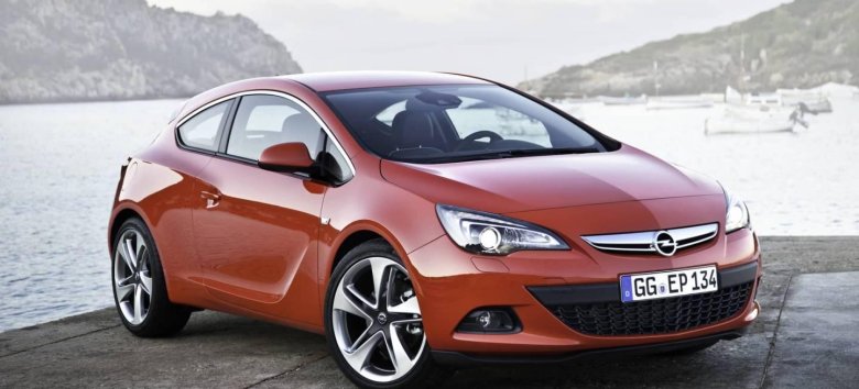 Opel astra gtc 2014